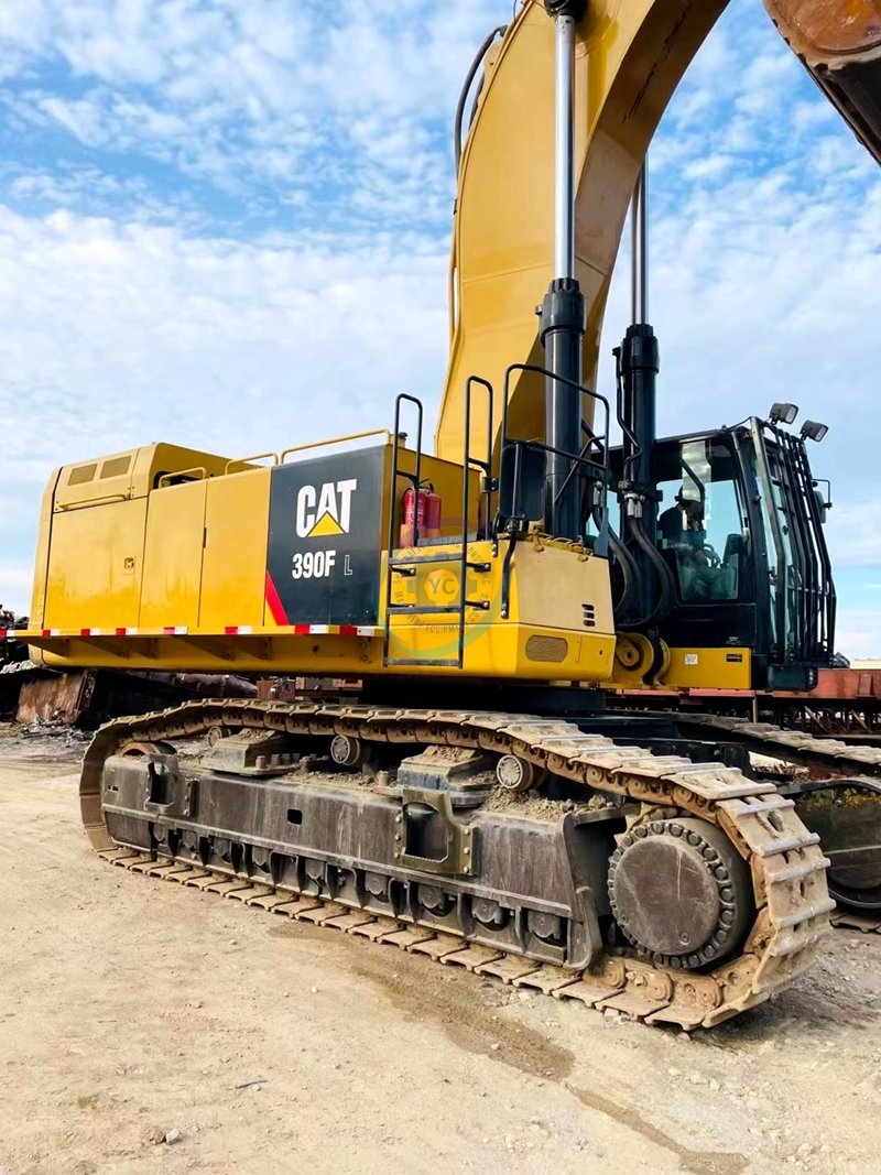 Used Heavy Caterpillar Construction Mining Rock Machinery 390F Digger Excavator