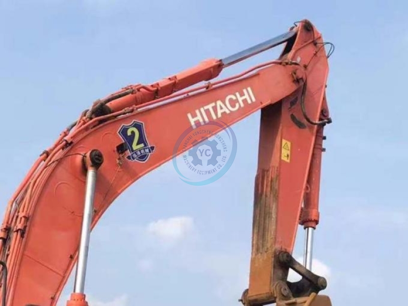 Large Scale ZX490 Used Hitachi Excavator 49T Crawler Digger ISURU Engine