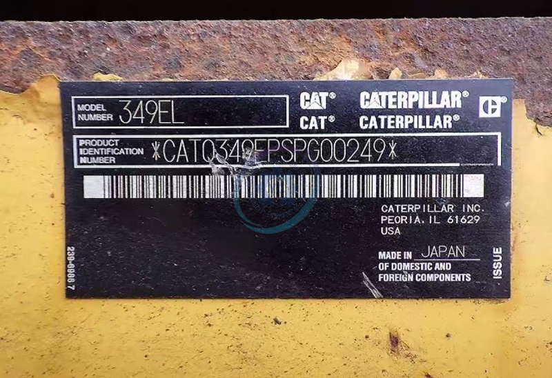 Used Caterpillar 349E Excavator for Sale