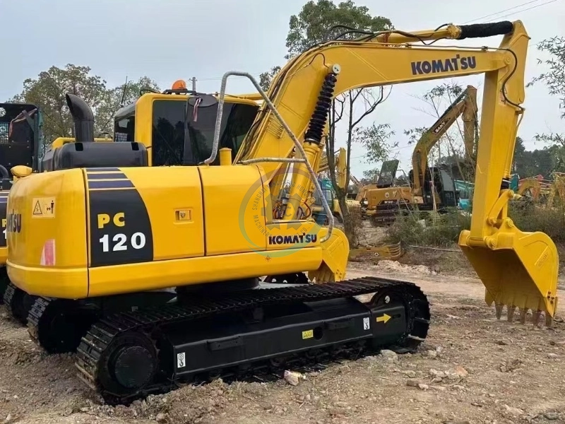 Japan Imported Original Digger Used PC120 Komatsu Excavator for Sale