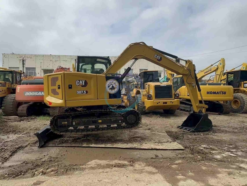 Compact Mini 2021 Used CAT Excavator Caterpillar 307.5 For Construction