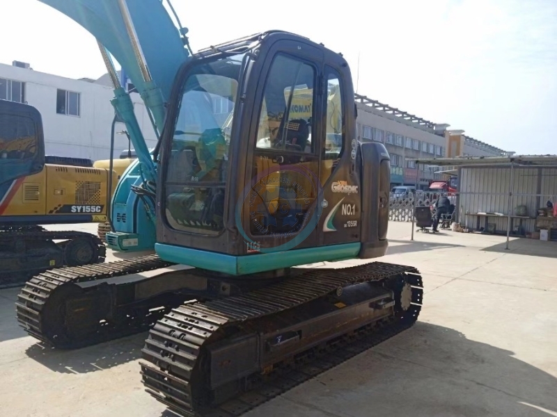 2000KW Large Turbocharged Used Kobelco Excavator SK135SR Crawler 13 Ton