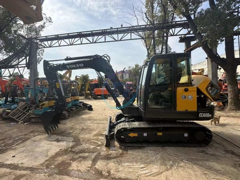 Original Mini Used Volvo EC60D Excavator Pre Owned Crawler 6ton