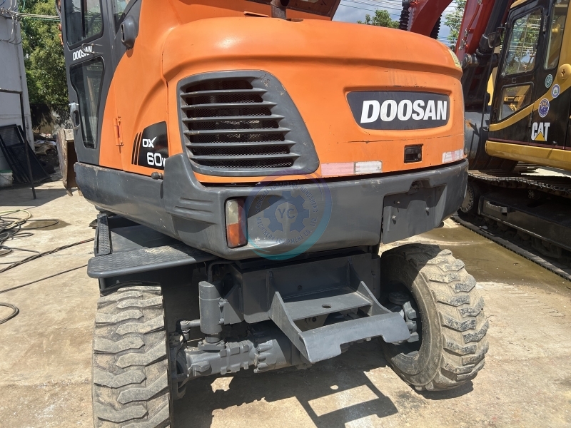 Used Doosan DX60W Mini Excavator for Sale