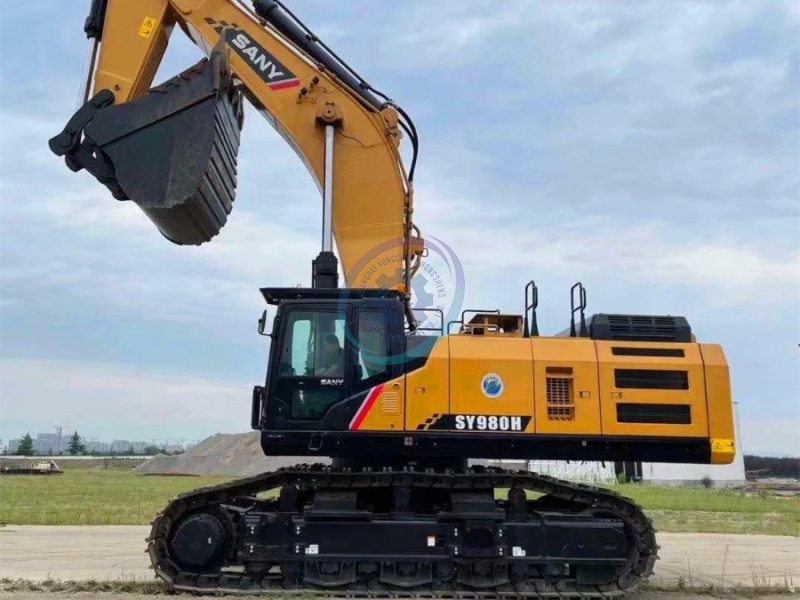 Sany SY980H Hydraulic Used Diggers Large Earth Excavation Equipment