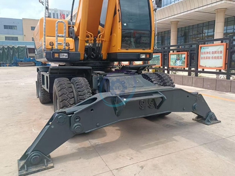 Mining Used Hyundai 210W-9 Wheel Digger For Sale Price Second Hand Excavator