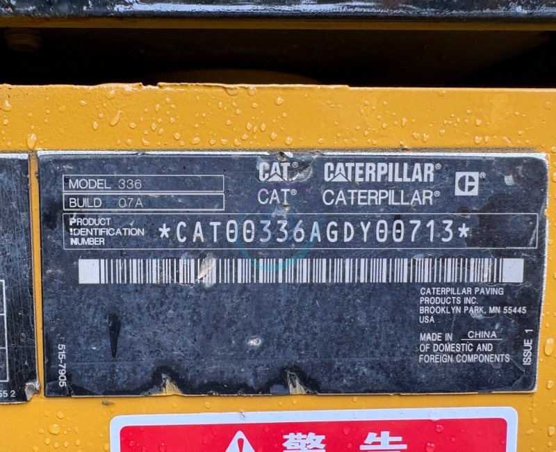 Used Caterpillar 336 Excavator for Sale
