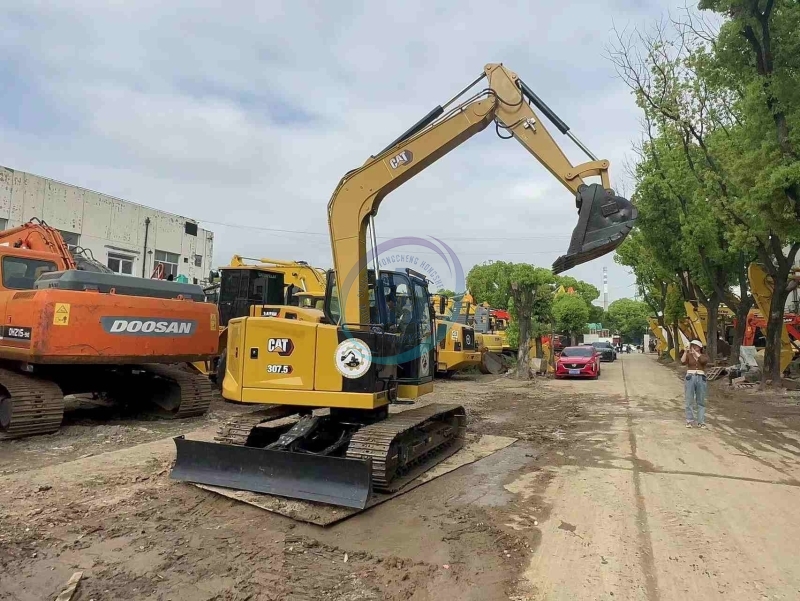 Compact Mini 2021 Used CAT Excavator Caterpillar 307.5 For Construction