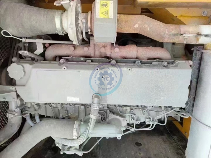 Bucket Rod Digging Force 180kN SANY 365H Used Crawler Excavator Engine Cooled to 50℃ in Desert Test
