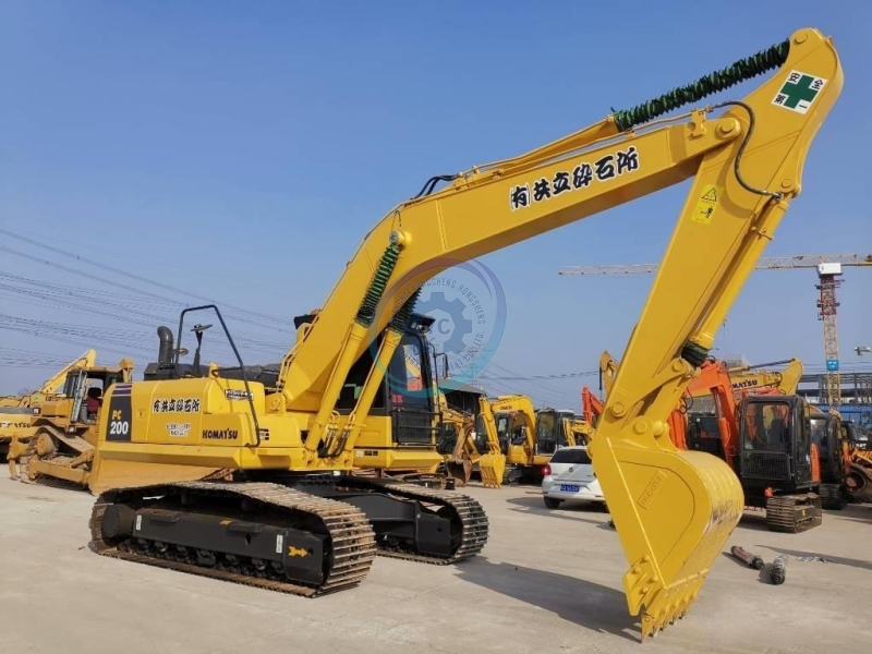 Used Excavators Komatsu PC200-8N1 Original Low Price Crawler Hydraulic Excavator Machinery Japanese Condition Hot Sale