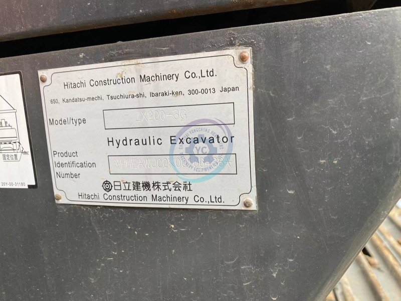 Used Hitachi ZX200 Excavator for Sale