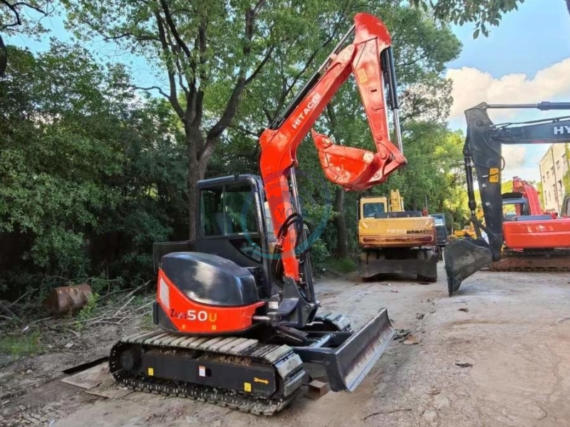 5 ton Used Hitachi Excavator ZX50U Old Mini Hydraulic Crawler Yanmar 4TNV88 Engine