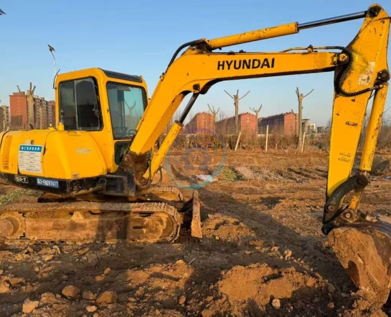 Used Hyundai R55-7 Mini Excavator for Sale
