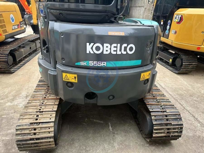 SK55SR Used Kobelco Excavator Crawler Second Hand Micro Digger