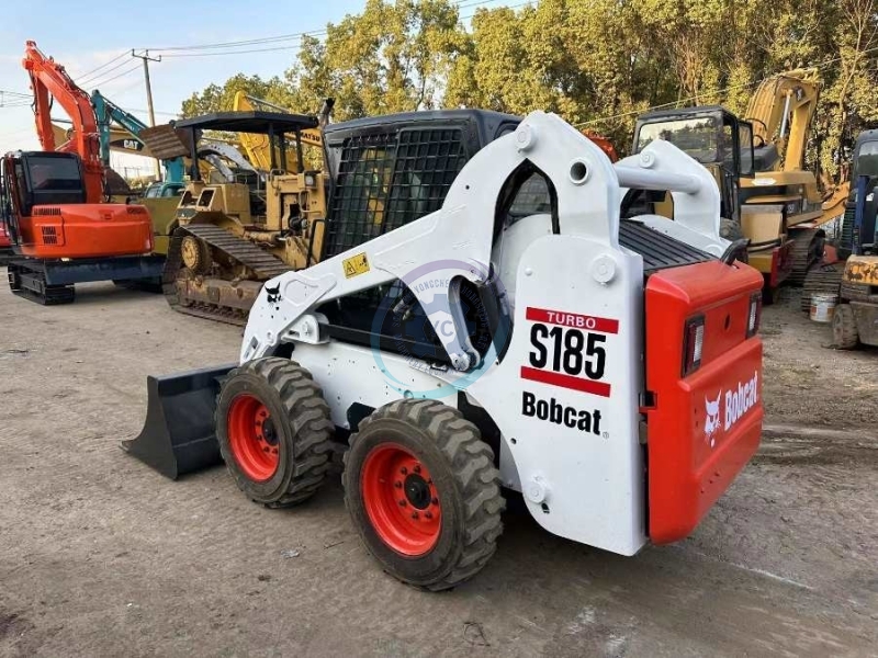 Bobcat S185 Second Hand Skid Steer Loaders Used Wheel Loader 1825KW