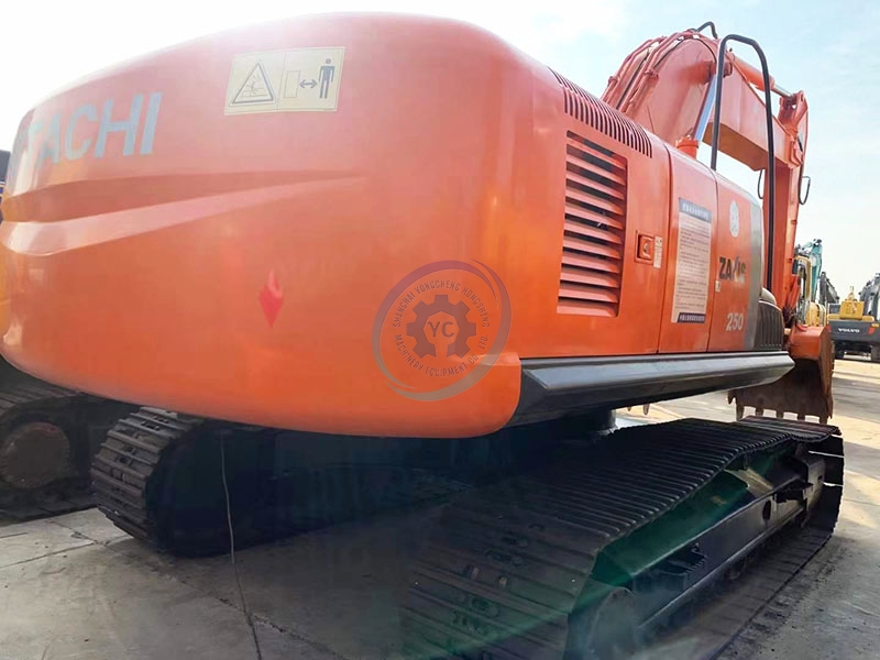 Hitachi Used ZX250 25Ton Crawler Heavy Machine Excavator Hot Selling