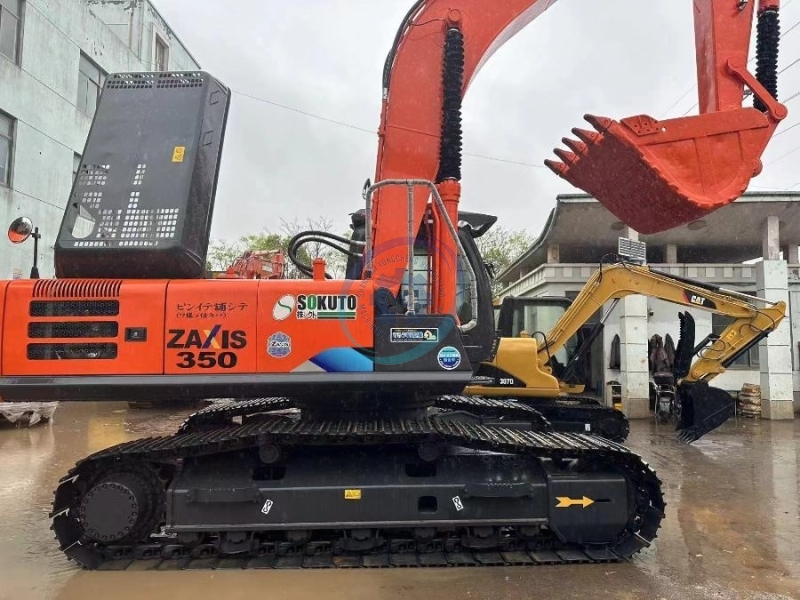 Japanese Original 33700KG Used Hitachi ZX350 Hydraulic Crawler Excavator 202KW Second Hand Crawler Machine