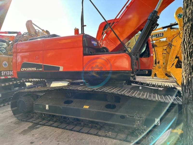 Original Korea DX225LC-9c Doosan Used Equipment Hydraulic Mining Digger