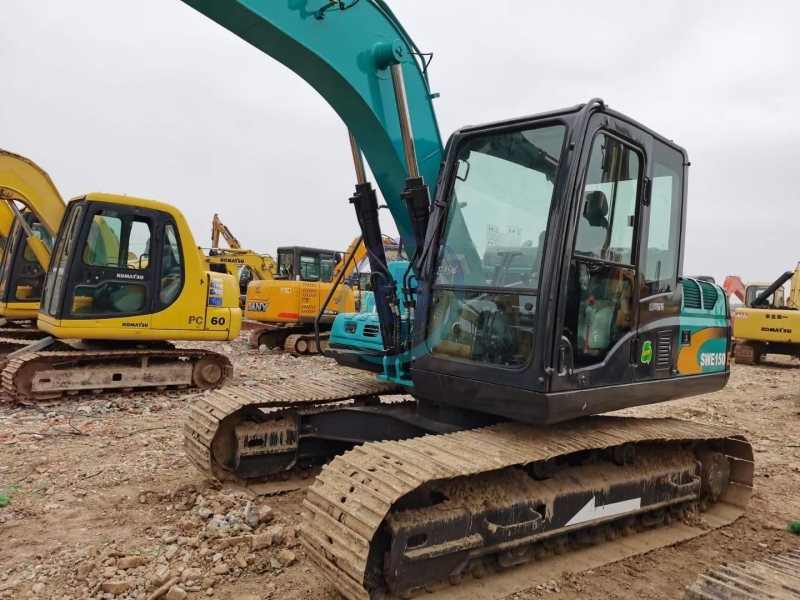 Sunward SWE150E Wheeled Second-hand Excavator China Brand Swe150e Used Digger 15TON on Cheap Price Sale
